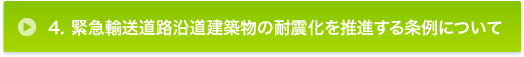 4. 緊急輸送道路沿道建築物の耐震化を推進する条例について