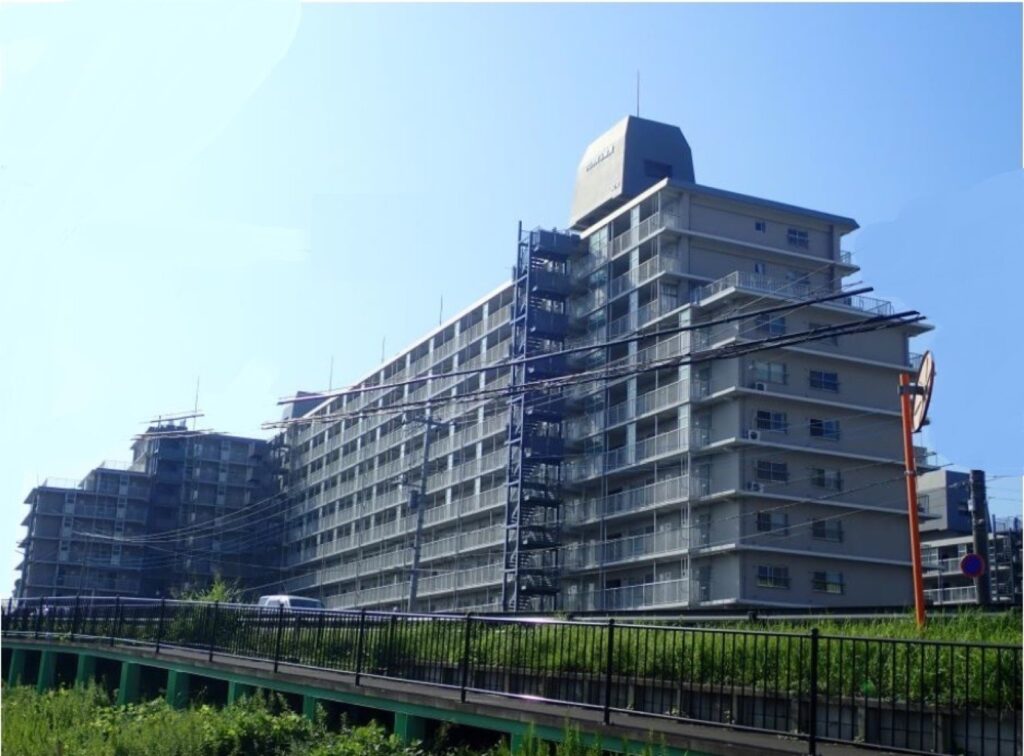 茨城県の高層マンション 外観