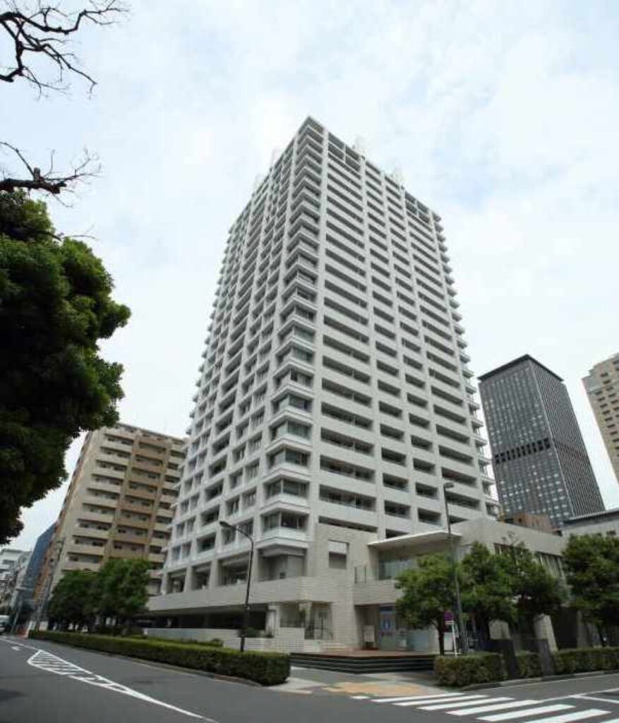 東京都の超高層マンション 外観